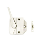 White Left Hand Lock 1351420 400 Series Casement and Awning Window Sash Lock