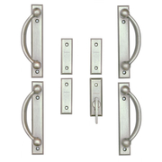 Gliding Patio Door Hardware - Complete Trim Set