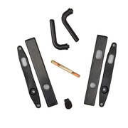 Anvers® Double Door Exterior Trim Set in Oil Rubbed Bronze (Living Finish)