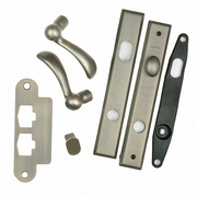 Yuma® Complete Trim Set in Distressed Nickel