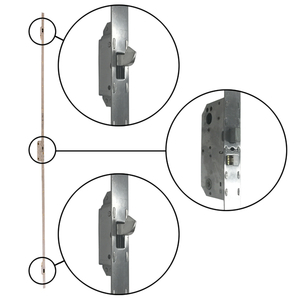A-Series Hinged Door Active Panel 3-Point HCR Lock Mechanism