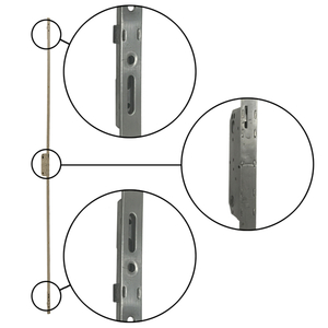 A-Series Hinged Door Passive Panel 3-Point HCR Lock Mechanism