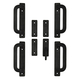 Gliding Patio Door Hardware - Complete Trim Set
