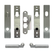 FSB 1102 Satin Single Trim Set for Keyed Lock