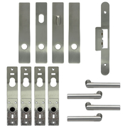 FSB 1076 For Keyed Lock Double Set Satin