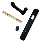 Hinged Patio Door Left Hand Single Door Exterior Trim Set