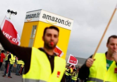 亚马逊欧洲站工人“黑五”联合罢工，将持续24小时